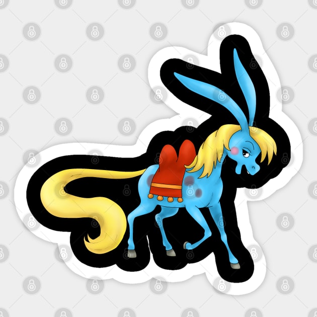 Zip The Magic Pony Sticker by ChePanArt